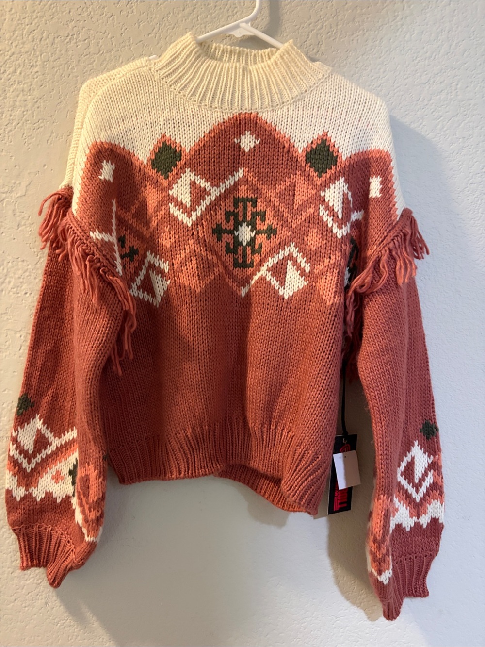 Rock and Roll Cowgirl Women’s Western aztec sweater NWT